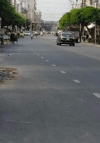 mặt tiền đường Hùng Vương