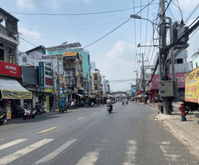 Bán nhà mặt tiền kinh doanh, Ngay chợ Minh Lương, Châu Thành ( Quốc lộ 61 ).