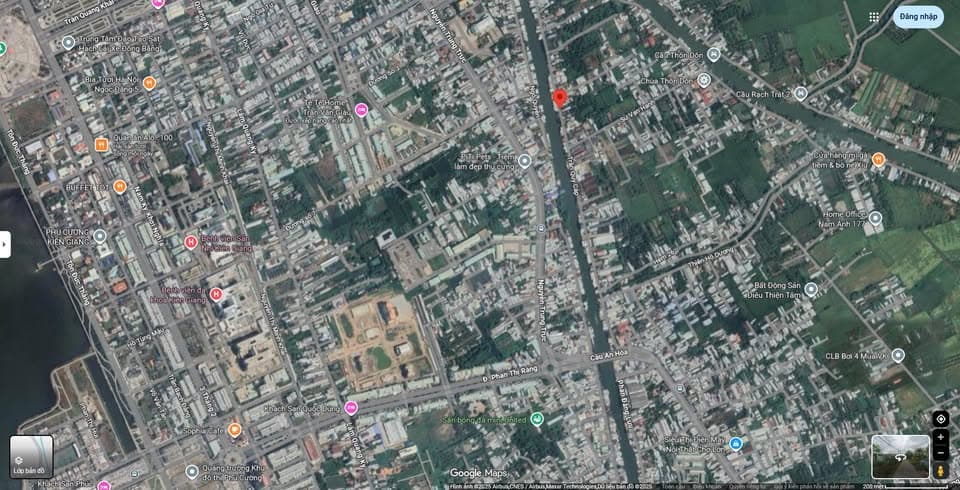 Bán đất mặt tiền đường Trần Quý Cáp, (phường An Bình cũ - phường Rạch Giá, An Giang)